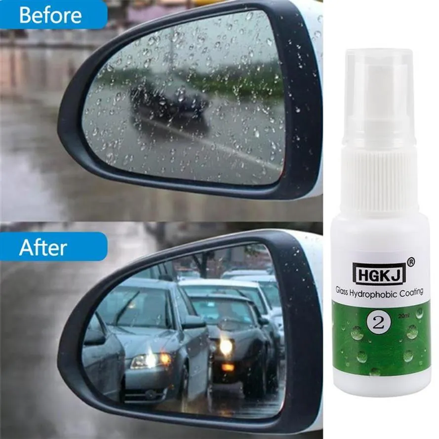 Car Cleaning Tools Waterproof Rainproof Anti-fog Agent Glass Coating Windshield Rearview Mirror Side Windows Spray HGKJ-2-20ml325S