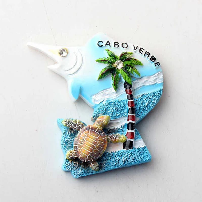 Imán 3D De Ciudad Del Cabo Para Nevera - Recuerdo Turístico Hecho A Mano En Resina - Decoración Para Cocina Y Hogar