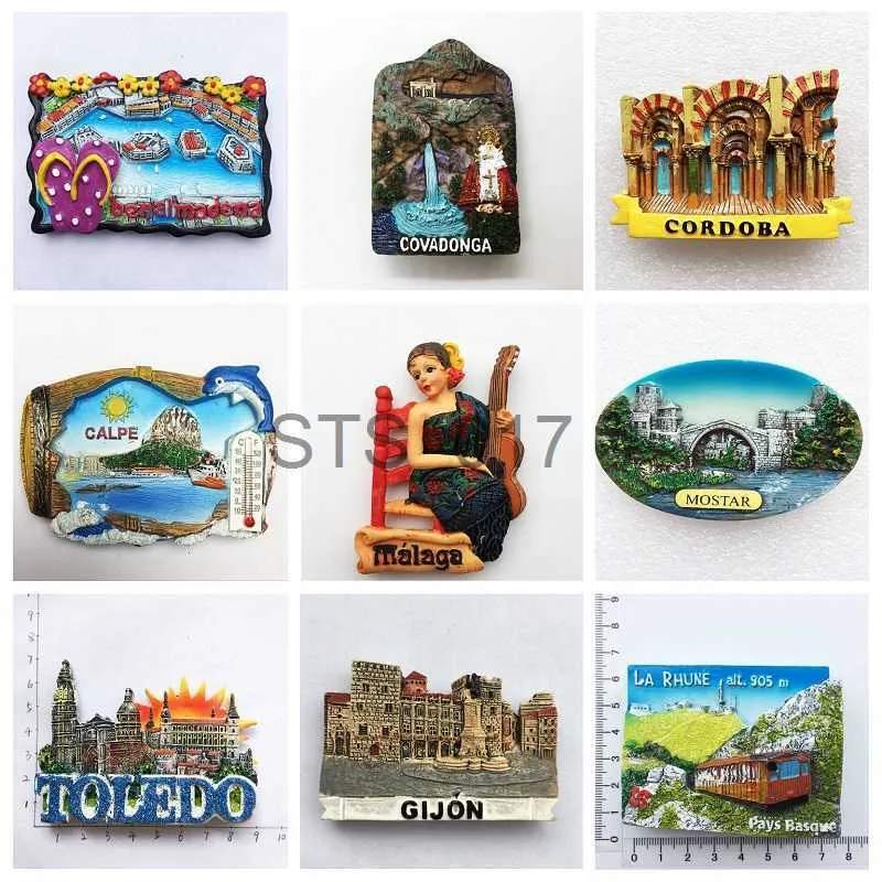 Wedare Magnete Frigo Malaga Spagna – 3D Pittore Picasso, Souvenir Turistico In Resina, Dimensioni 7x5.5 Cm