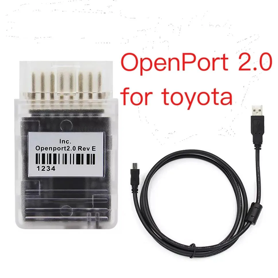 Openport 2 0 ECU FLASH Chip Tuning open poort 2 0 Voor Toyota Voor JLR SDD Chip Tuning OBD 2 OBD2 Auto Diagnostische Auto Scanner Tool290g