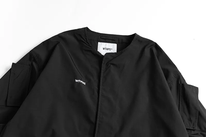 DHgate.com:WTAPS Mens Summer Bone Embroidered Collarless DHgate.com:WTAPS Mens Summer Bone Embroidered Collarless