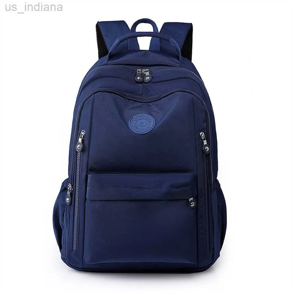 Borse da scuola Zaino da donna in nylon Zaino da scuola da donna Lucksack Zaino da viaggio moda Borsa a tracolla Zaino Academy Z230801