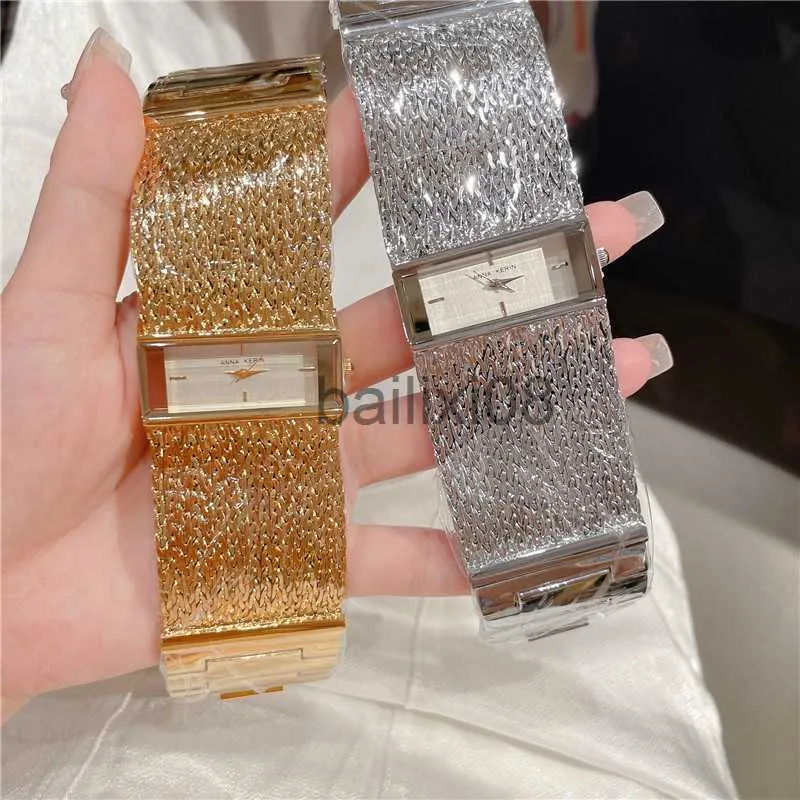 Autres Montres ANNA KERIN Luxe Femmes Montres Mode Nouveau Vintage Chaîne Quartz Casual Montre-Bracelet Rectangle Montre pour Dames Reloj Mujer A088 J230728