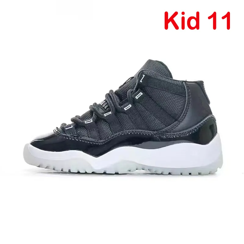 Jumpman 11 Kids shoes new pattern black Snakeskin Multicolor Outdoor Infants Athletic Sneakers Eur 28-35