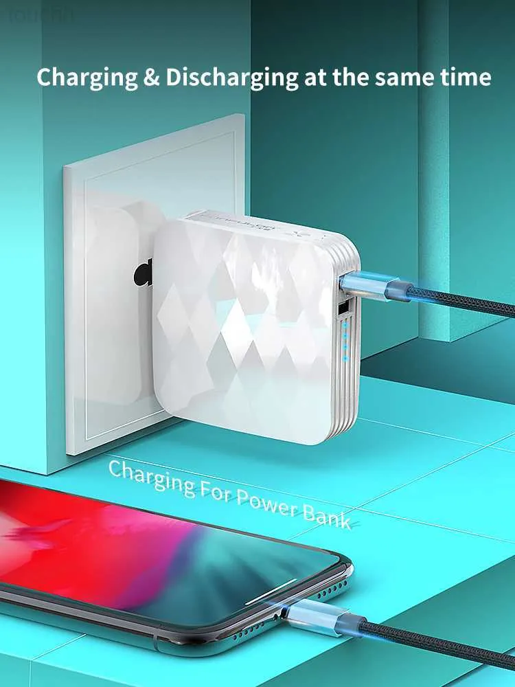 Banques d'alimentation pour téléphone portable 5000 Mah Chargeur portable US UK EU Plug Chargeur mural Banque d'alimentation externe 2.1A Chargeur plus rapide pour Huawei Xiaomi Samsung L230731