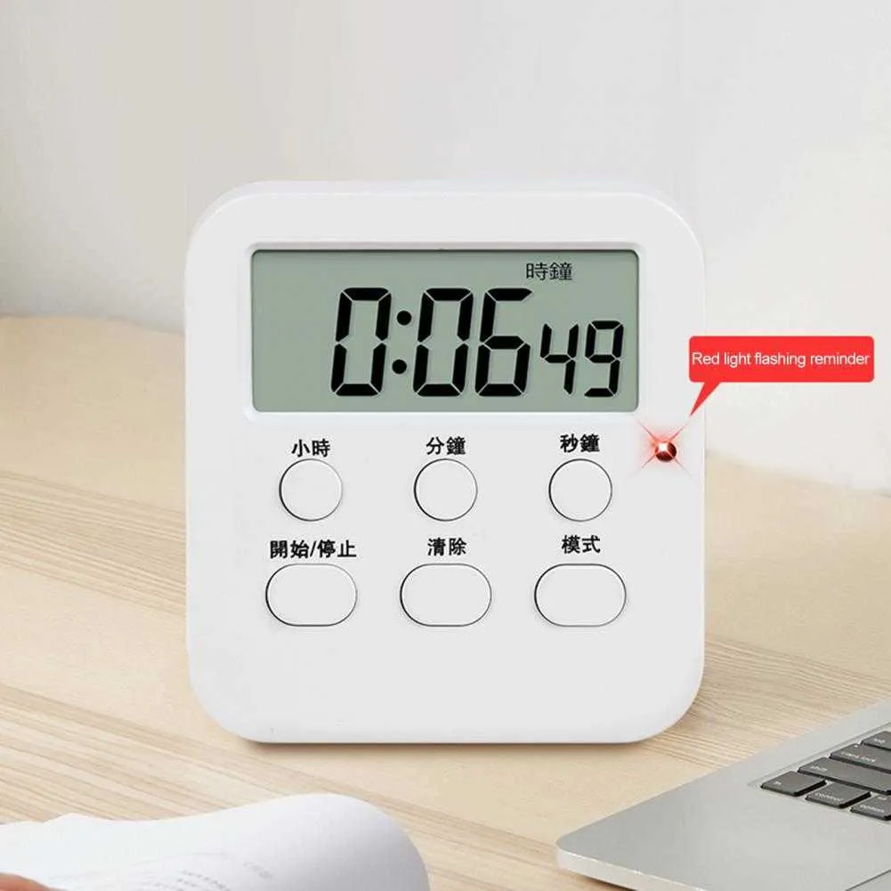 Timer Apprendimento timer Display a grande schermo Tempismo efficiente e sensibile Gestione bambini Studio timer Timer digitale per cucina