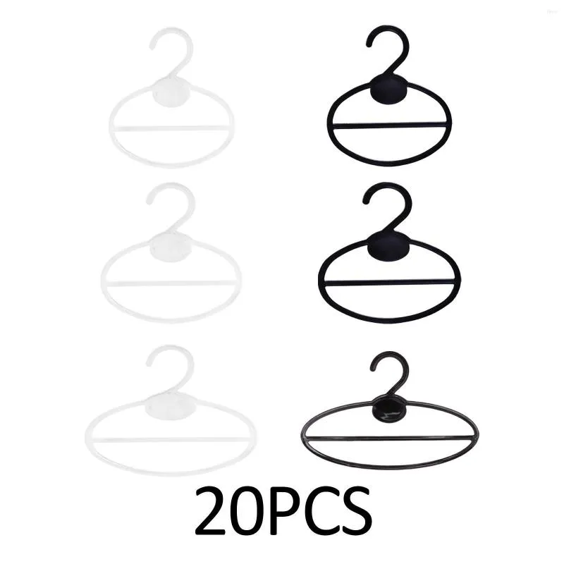 Appendini 20x Scialle Sciarpa Ovale Cravatta Appendiabiti Multifunzionale Durevole Per Armadio