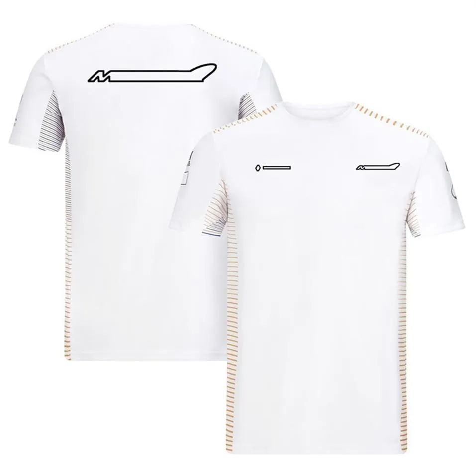 F1 Teamuniform Fankleding voor heren en dames T-shirt met korte mouwen Formule 1 Hetzelfde racepak kan worden aangepast304k