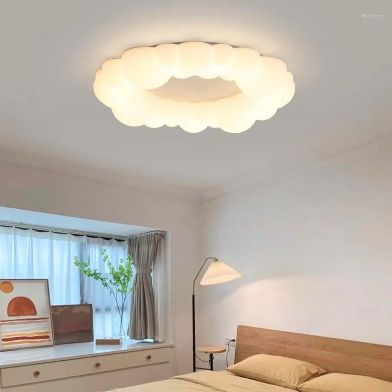 Lustres nordique Designer nuage suspension LED plafonnier moderne salon salle à manger lampes de chambre d'enfants