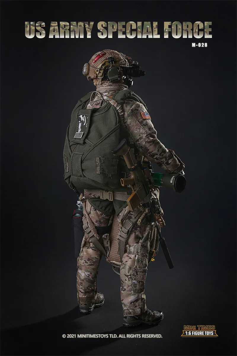 1/6　12インチ　US ARMY SPECIAL FORCE Mini Times Toys US ARMY SPECIAL FORCE 1/6 Soldier Action