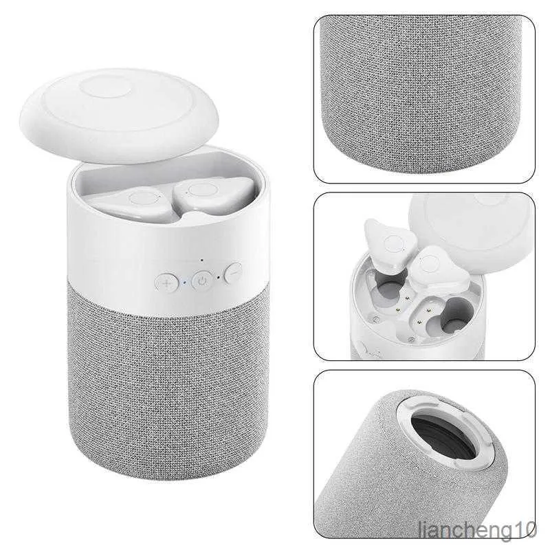 Haut-parleurs portables Haut-parleurs Bluetooth sans fil dans les écouteurs sans fil portables tactiles Casque stéréo sans fil Audio R230731