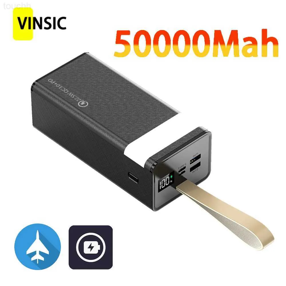 500000mAh Fast Charge Power Bank With Large Capacity And Lanyard For  Xiaomi, IPhone, Laptop, And Camping Portable External Battery With  Rechargeable Pocket Flashlight L230731 From Touchh, $26.96