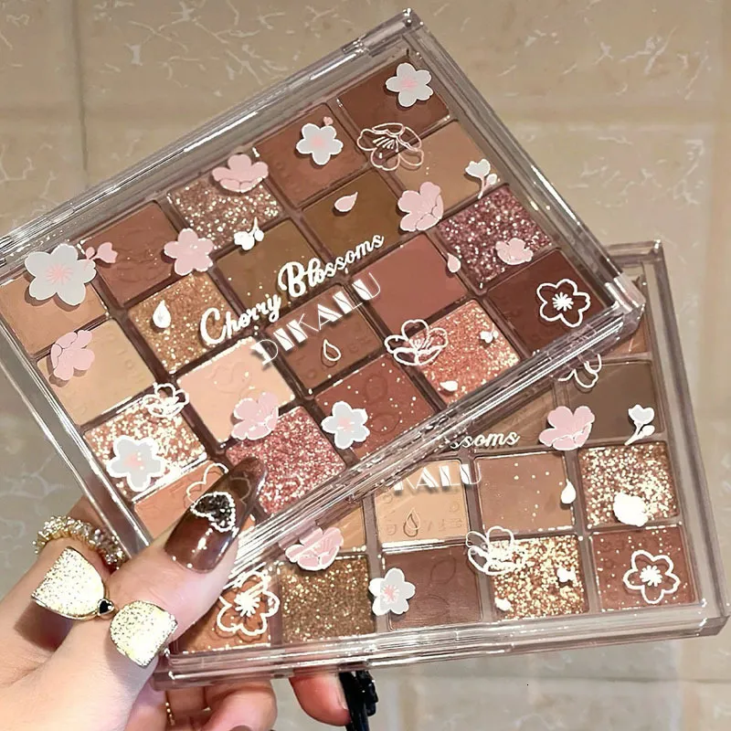 Cień oka 20 Kolor Glitter Noseeshadow Paleta Wodoodporna makijaż cień do powiek krem ​​błyszczące oczy narzędzia kosmetyczne 230731