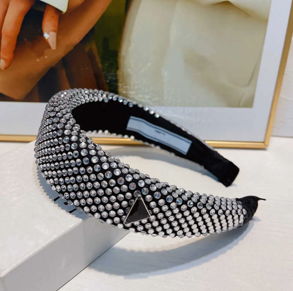 Nowe kryształowe luksusowe opaski na głowę duże prostokąta Diamentowy projekt mody opaski do włosów ozdoby dhinstones damskie akcesoria opaski na głowę