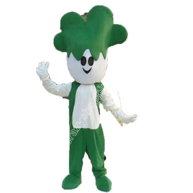 Festival Dress Simulation Green Vegetable Mascot Costume Cartoon theme fancy dress Ad Apparel costume Play dress