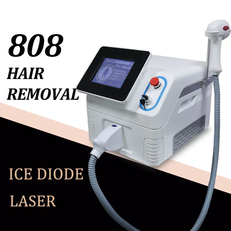 Máquina de rejuvenescimento da pele da remoção do cabelo do laser do diodo 755nm 808nm 1064nm máquina do laser nariz tratamento da redução do cabelo equipamento indolor