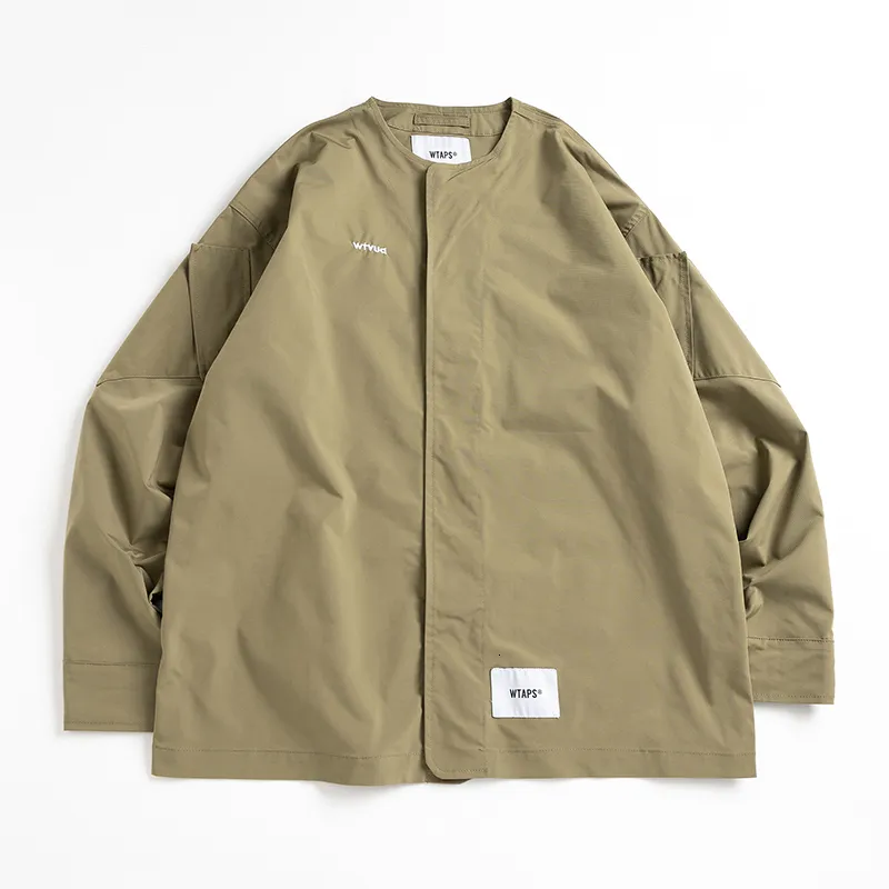 DHgate.com:WTAPS Mens Summer Bone Embroidered Collarless DHgate.com:WTAPS Mens Summer Bone Embroidered Collarless