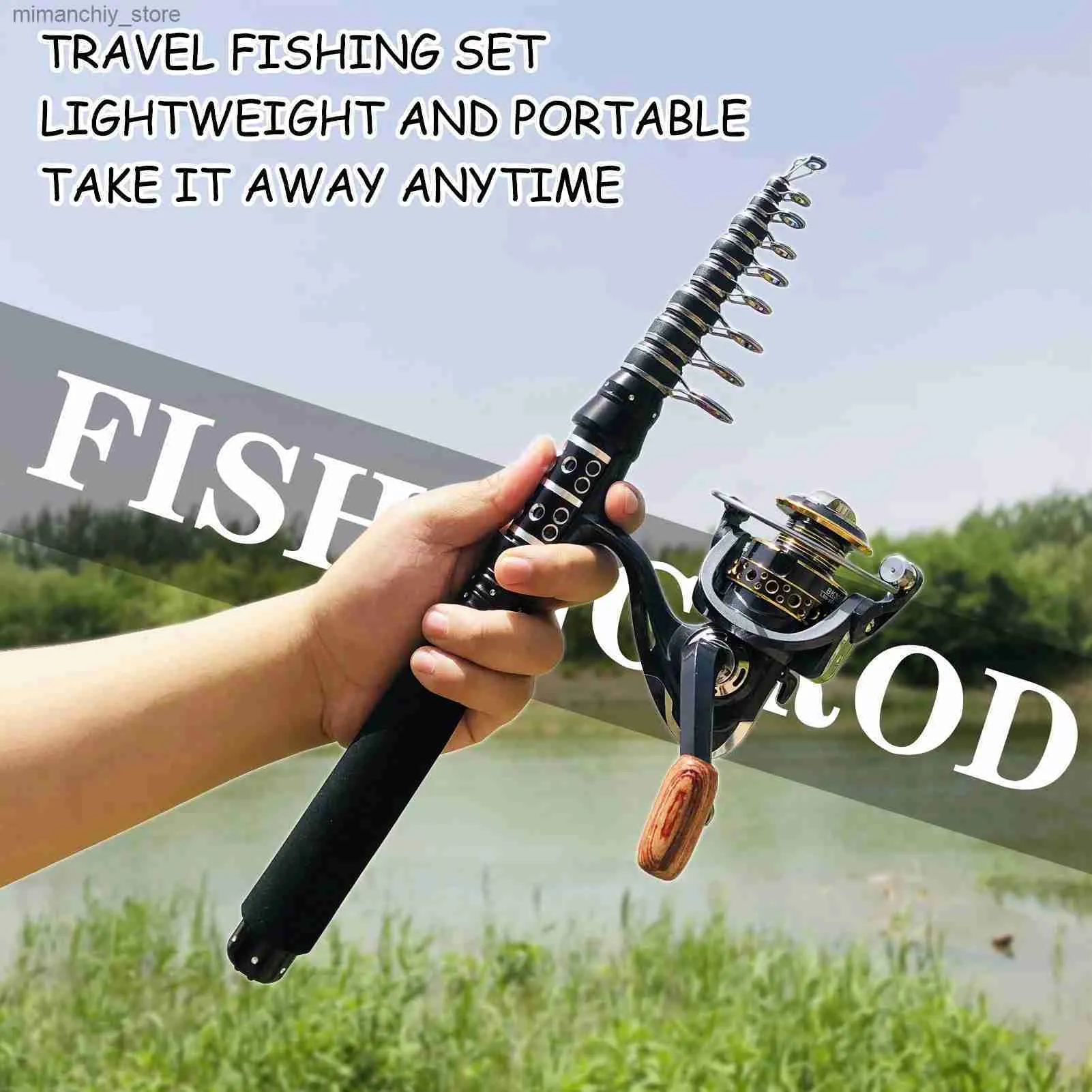 Telescopic Fishing Hand Pole - 3.6M (12ft) Retractable Glass Steel Rod Telescopic Fishing Hand Pole - 3.6M (12ft) Retractable Glass Steel Rod