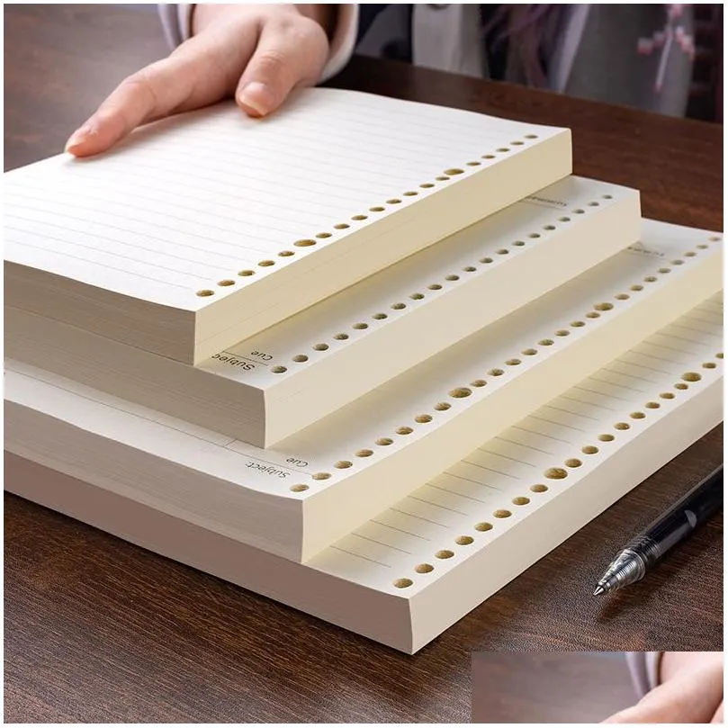 Paper Products Wholesale Paper Products A5 B5 A4 Loose Leaf Binder Notebook Inner Core Refilling S Line Grid Cornell 20 26 Holes Remov Dhmp2