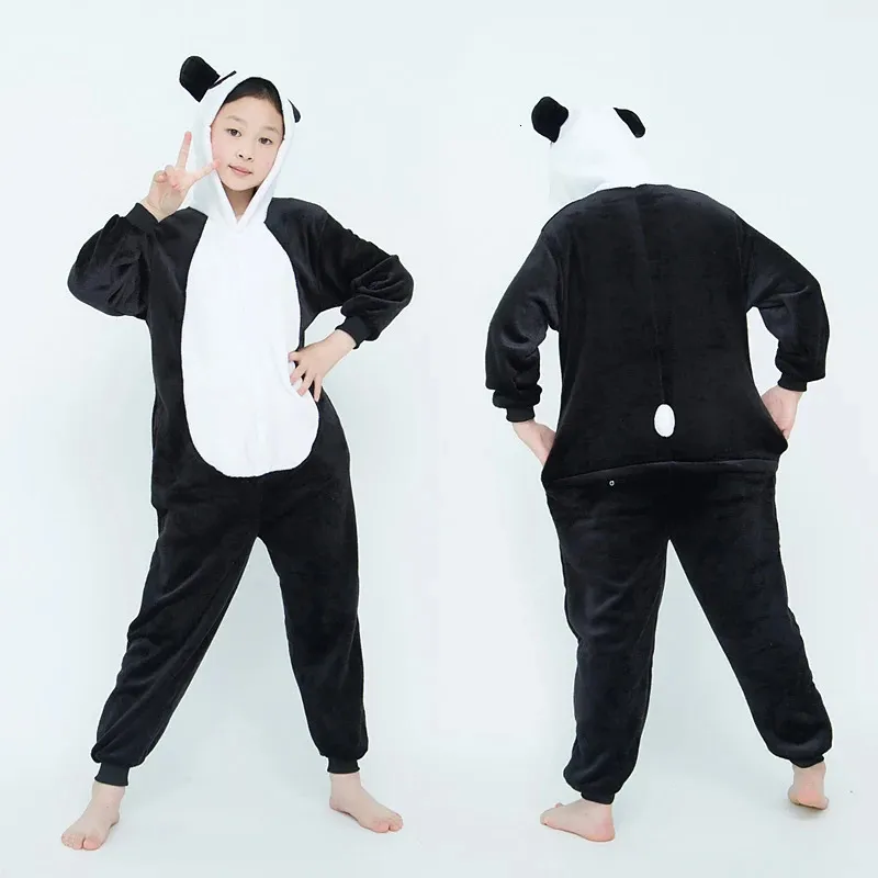 Pyjamas Panda Pyjamas Onesies Licorne pour enfants bébé filles Pyjamas vêtements de nuit pour garçons Animal tigre âne Licorne Onesie enfants combinaisons 231031