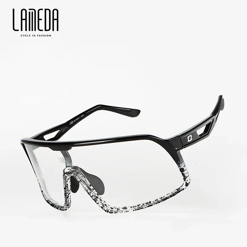 Outdoor Eyewear LAMEDA colorchanging bicycle riding glasses for men and women road bicycle windproof and UVproof goggles 231031