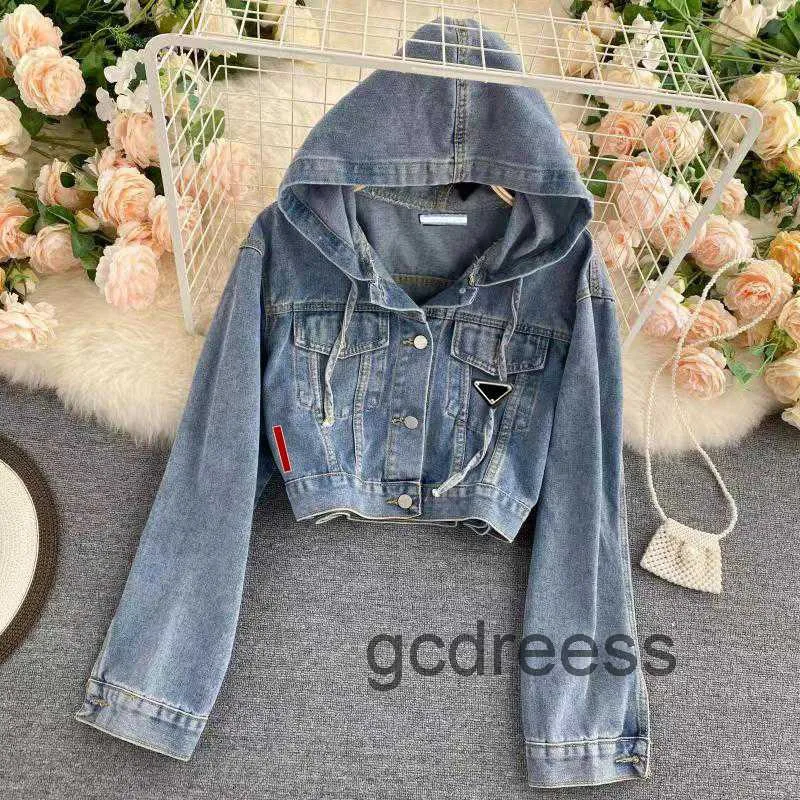 Frauen Jacke Designere Marke Frauen Hoodie Frauen Denim Kurzmantel Fashion Casual Women's 2023 New Top Street Bekleidung