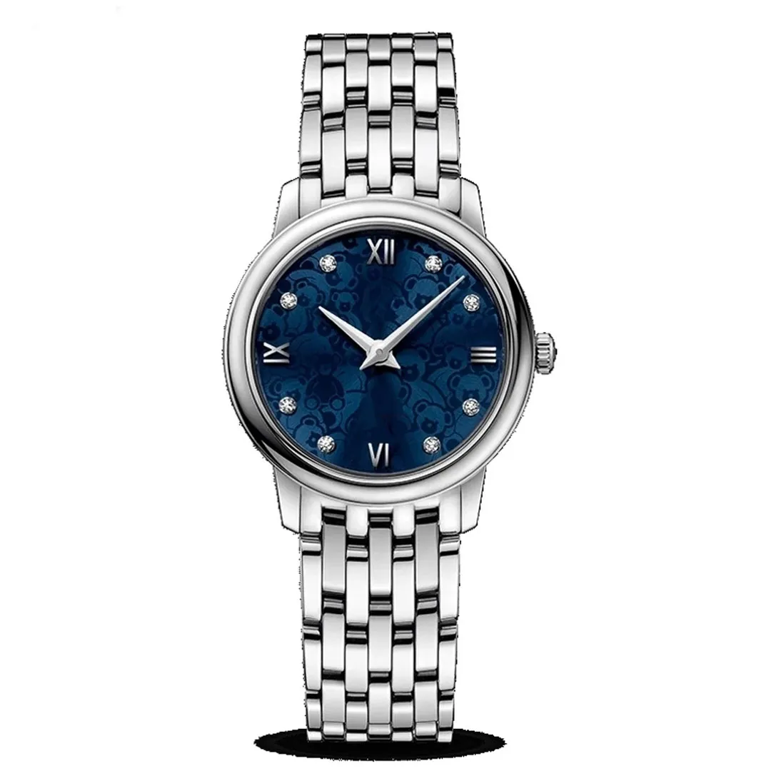 Elegant Diamond Accent Ladies Watch - Stainless Steel Band  display picture 3