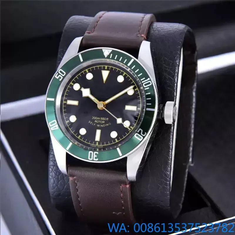 Yupoo Top AAA High quality selling luxury men's watch automatic mechanical designer watches waterproof design high quality leather watchband wholesale sales watch