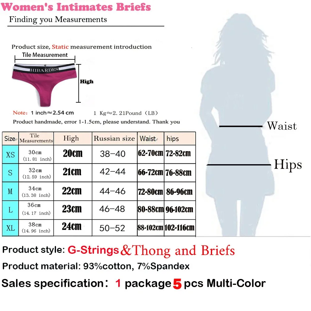 Womens Panties s Sexy Lingerie 93 Cotton 7 Spandex Bandages Underwear G  String Low Waist Thong Women Calcinha Size SXL 231031 From Huafei05, $13.67