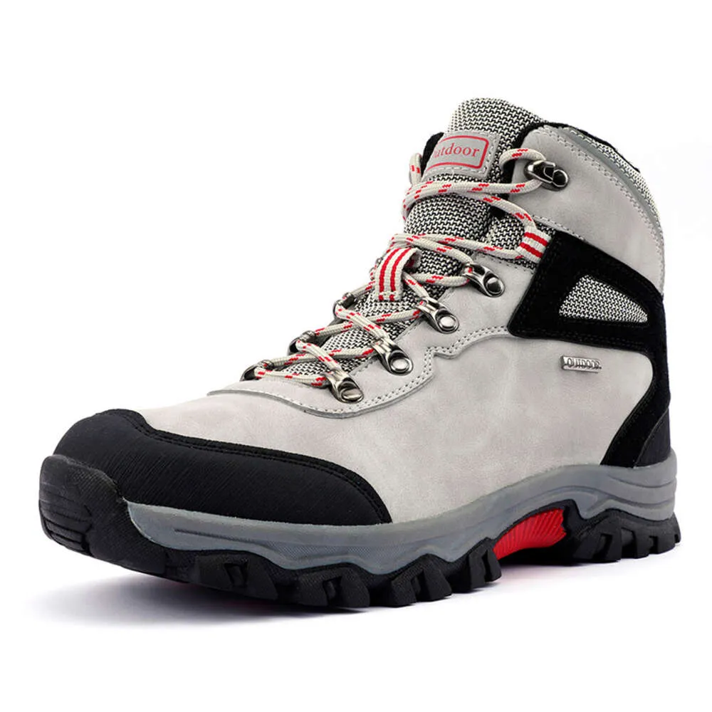 New Large Sized Outdoor High Top Hiking Shoes Casual Sports Shoes