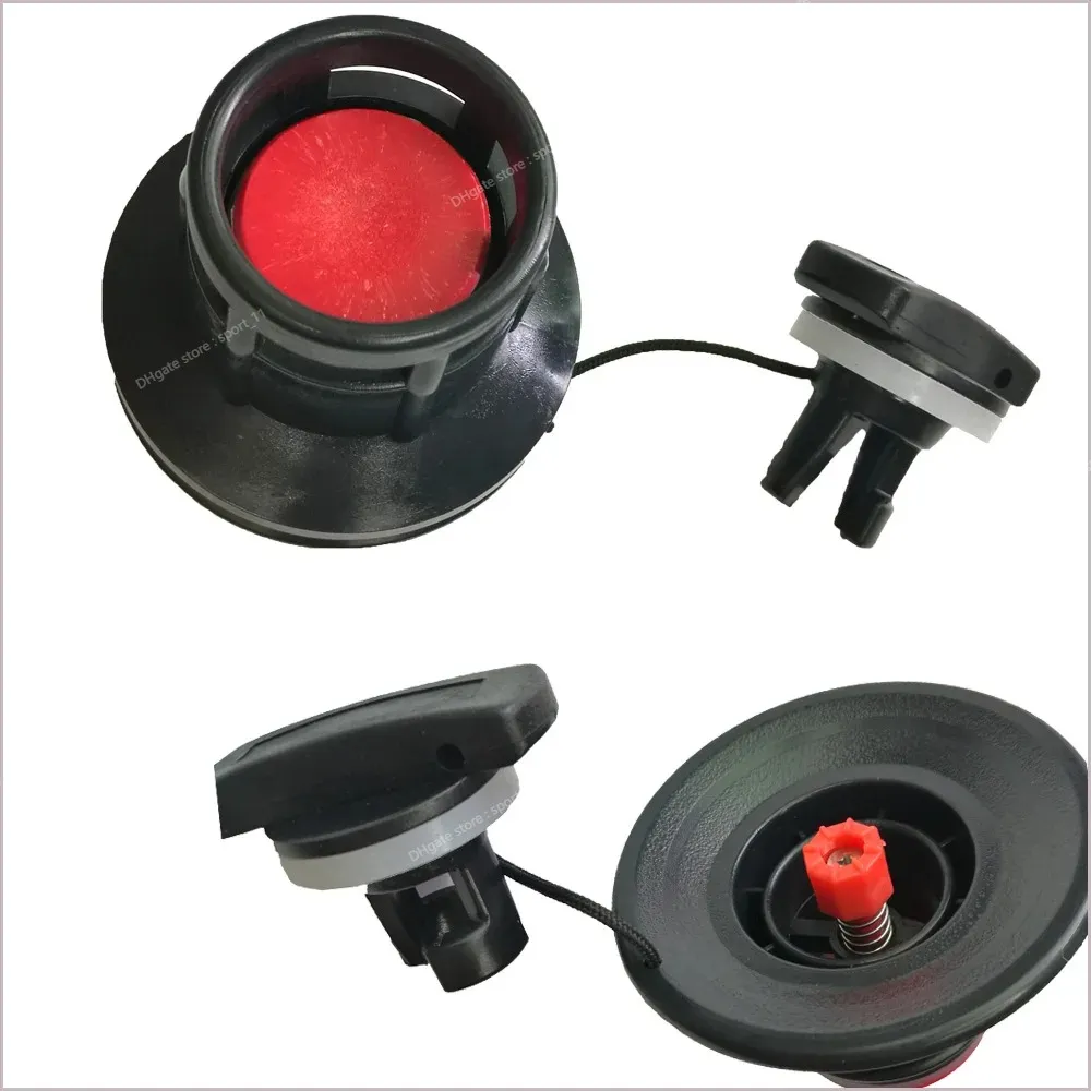 Valve de buse d'air en PVC, bouchons de Valve d'air à 8 rainures pour canot gonflable en caoutchouc, radeau, piscine, bateau de pêche, accessoires de bateau de sport nautique