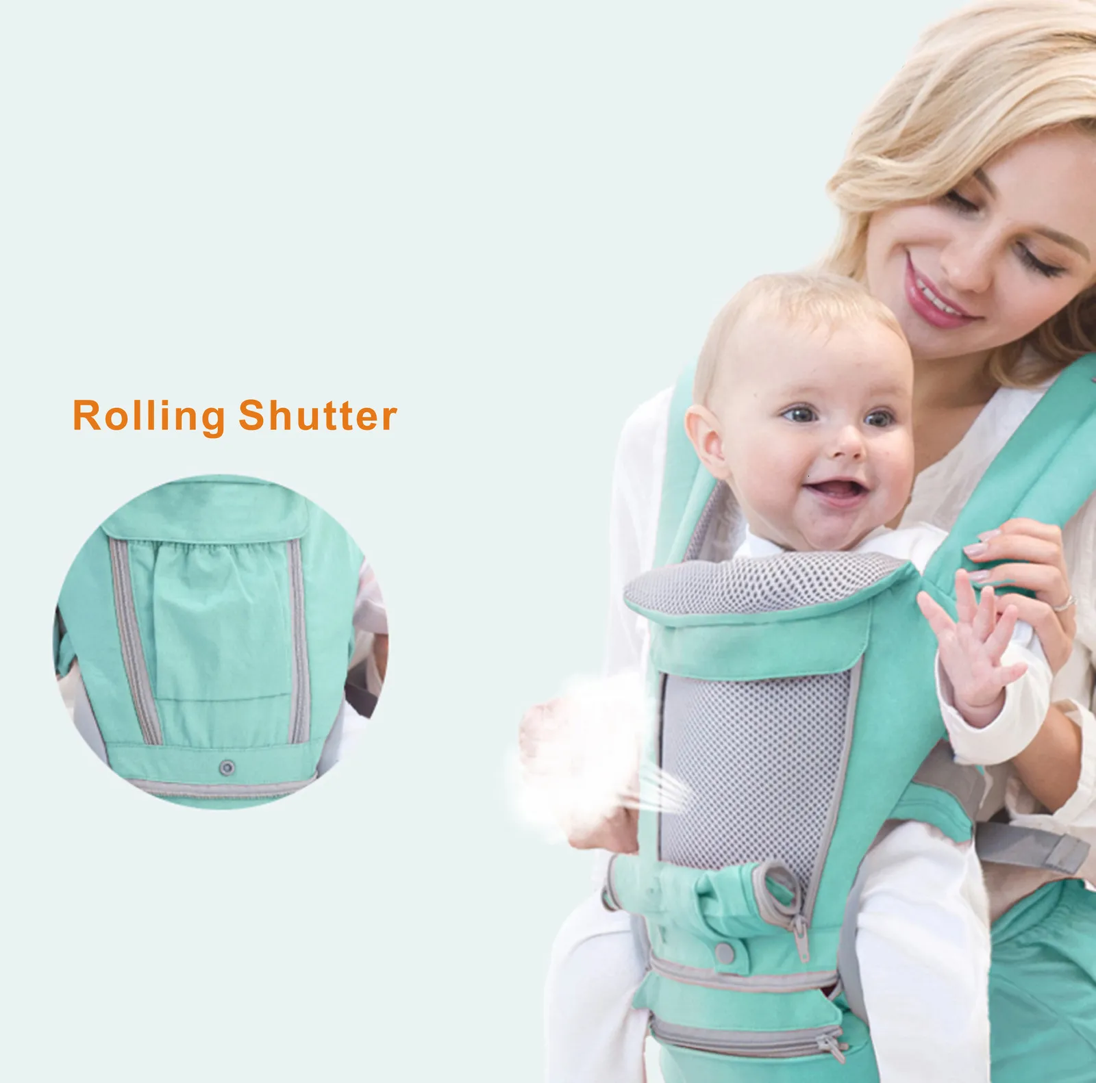 S Slings Mochilas Respirável Ergonômico Bebê Mochila Portátil Infantil Bebê Canguru Hipseat Heaps Baby Sling Wrap 231101