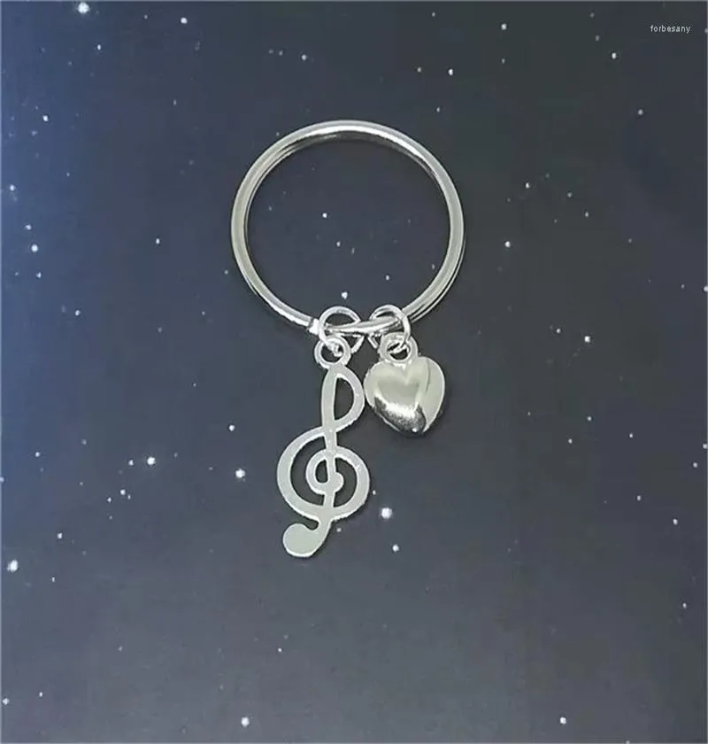 Keychains Music Key Ring/ Keychain / Zipper Pull Teacher Gift Band Notes Lover