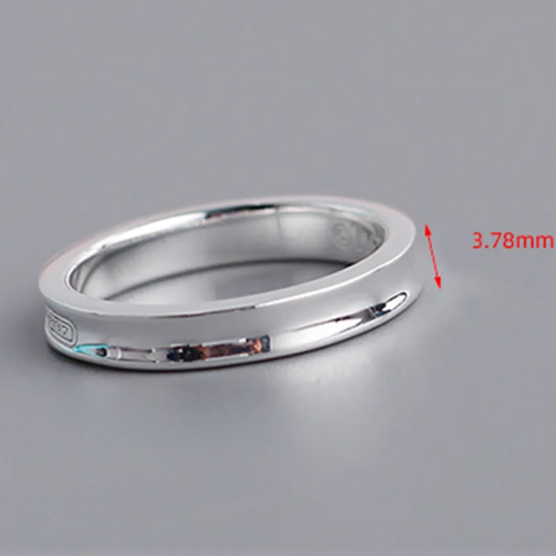925 Sterling Silver Designer Tiffany Titanium Rings For Couples With Love  Letter Design Elegant Luxury Brand Logo For Couples, Return Love Rings With  Promise From Avadolojewelry01, $8.51