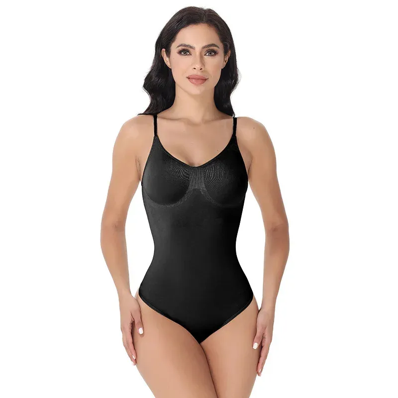 Thong Shapewear Bodysuit for Women Firm Tummy Control Full Body