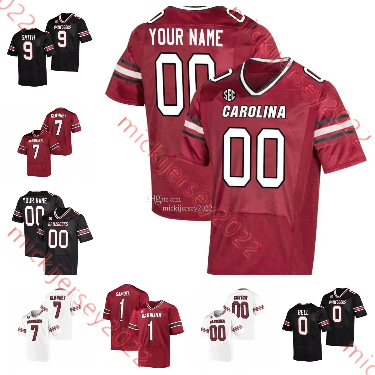 Marcus Lattimore South Carolina Gamecocks Jersey Connor Shaw Skai Moore George Rogers Demetris Summer