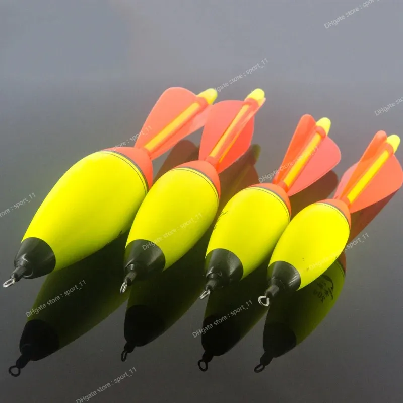 1pc Fishing Float EVA Luminous Foam Plastic Bobber Night Fishing Float Light Stick Striking Floats For Sea Ocean Rock Fishing FishingFishing Float plastic fishing