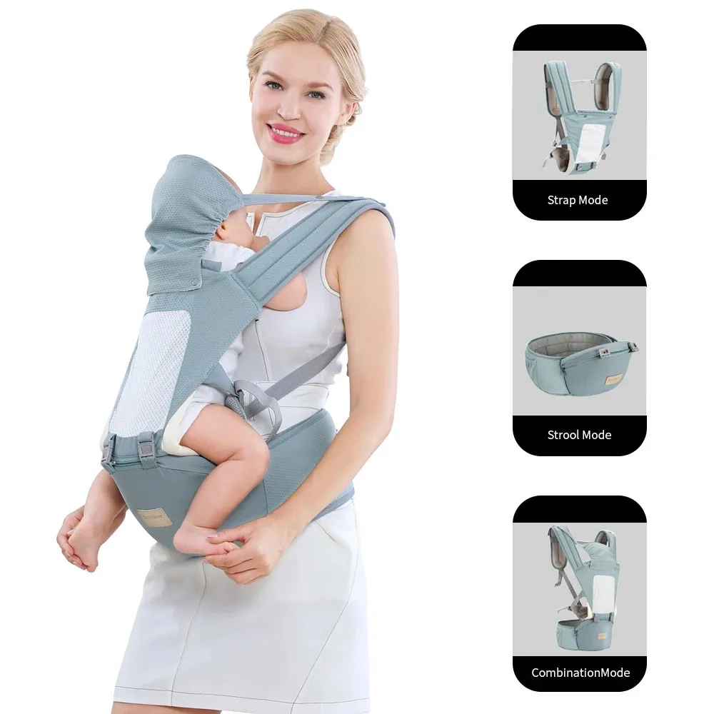 S Slings Sacs à dos Ergonomique bébé kangourou infantile s Hipseat outil porte-bébé Sling Wrap sacs à dos bébé voyage activité Gear 231101