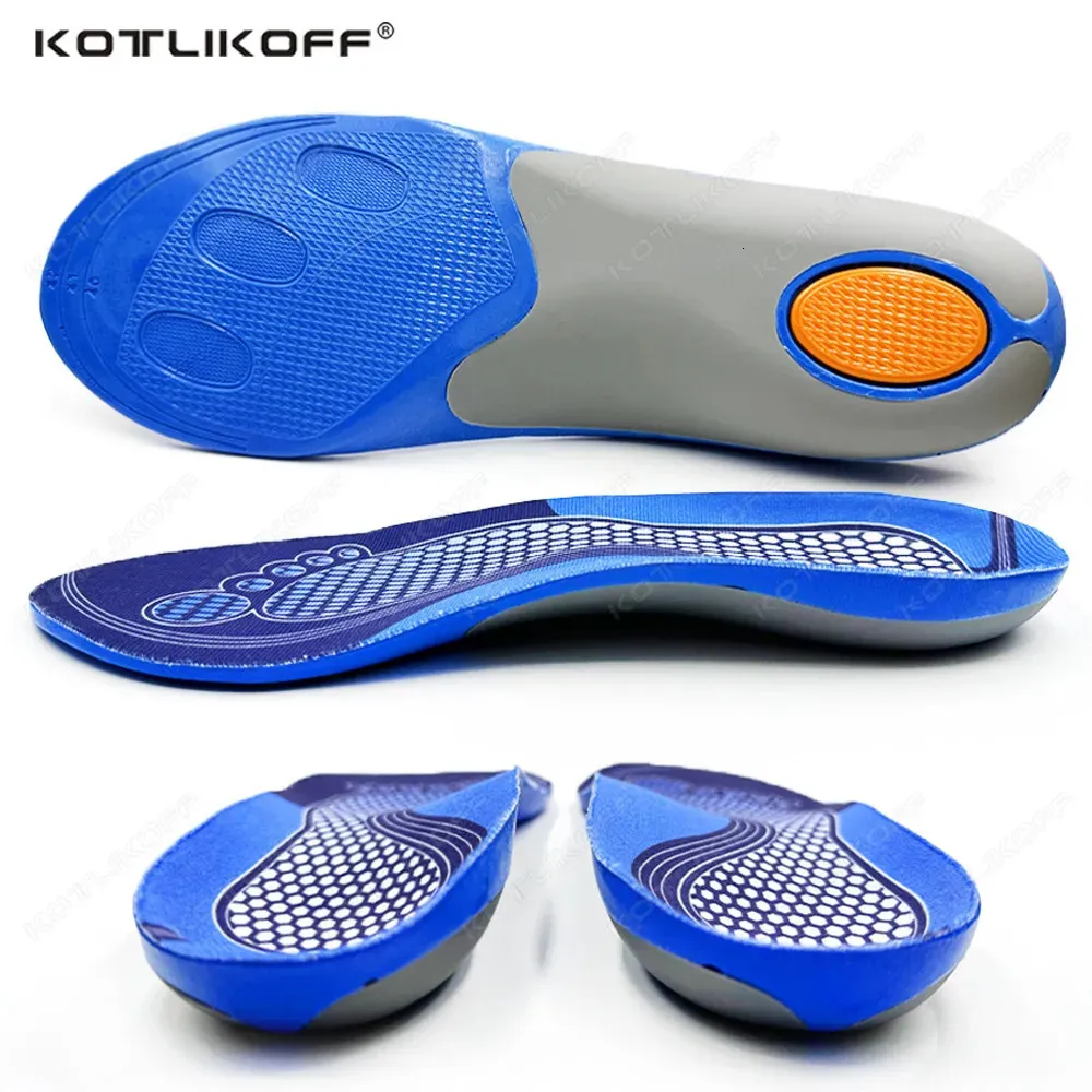 Shoe Parts Accessories Silicone Gel Ortic Insoles For Flat Foot Arch Support Insoles Running Work Shoe Valgus Correction Comfortable Sneakers Insert 231031