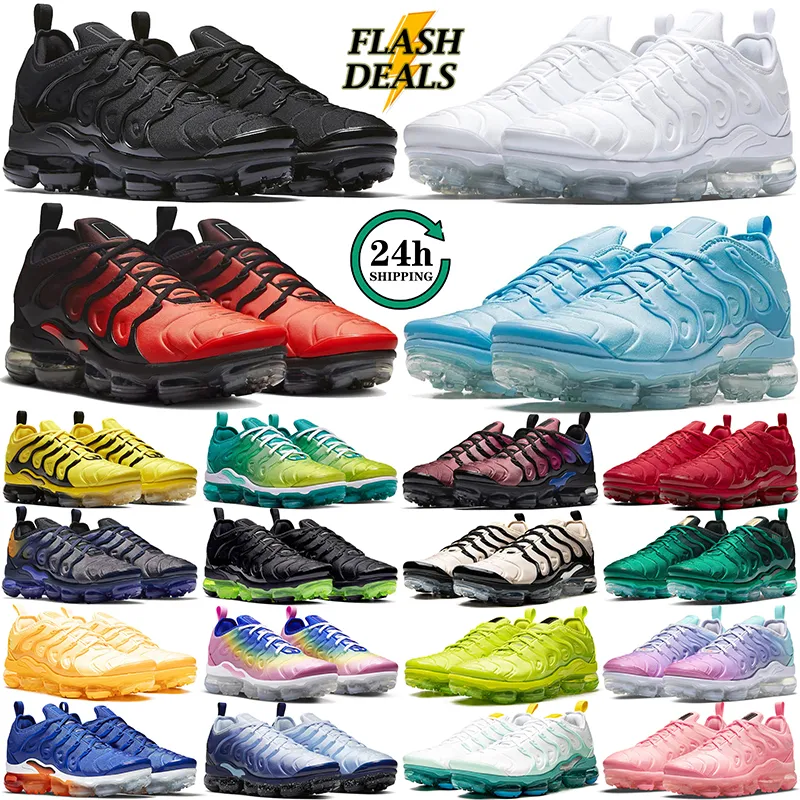 Mężczyźni Kobiety do biegania buty do biegania oraz potrójnie czarny biały niebieski chłód chłodny szary lód Volt Midnight granatowa bubblegum Candy Rainbow Easter Mens Treners Sports Sneakers