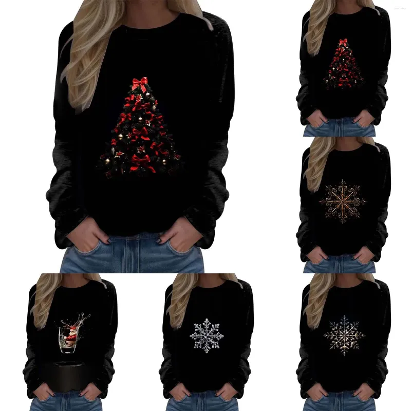 Dameshoodies met volledige rits Damesmode Casual trui met lange mouwen Kerst Digitale print Hoodie Lichtgewicht Herfst Dames