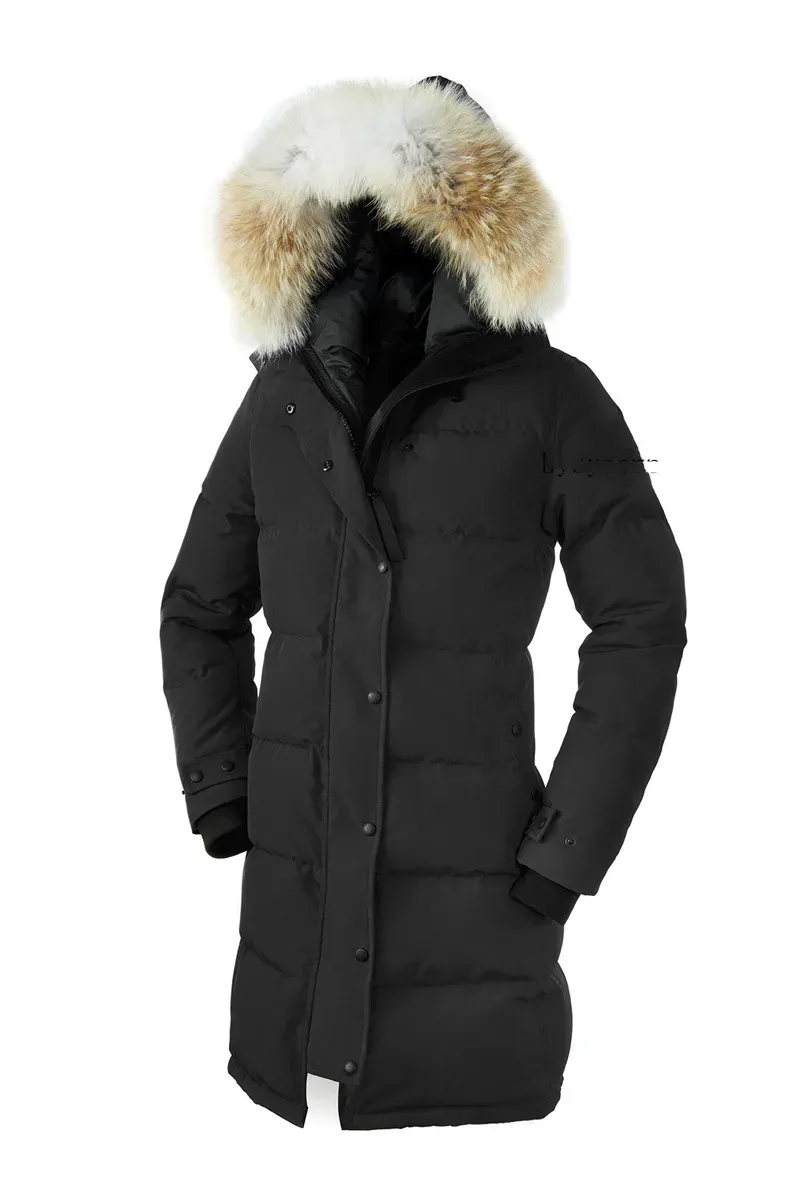 Winter Women Shelburne Parka Outdoor Thick Warm Down Jacket Ladies Long Section Slim Windproof Hooded Down Parkas
