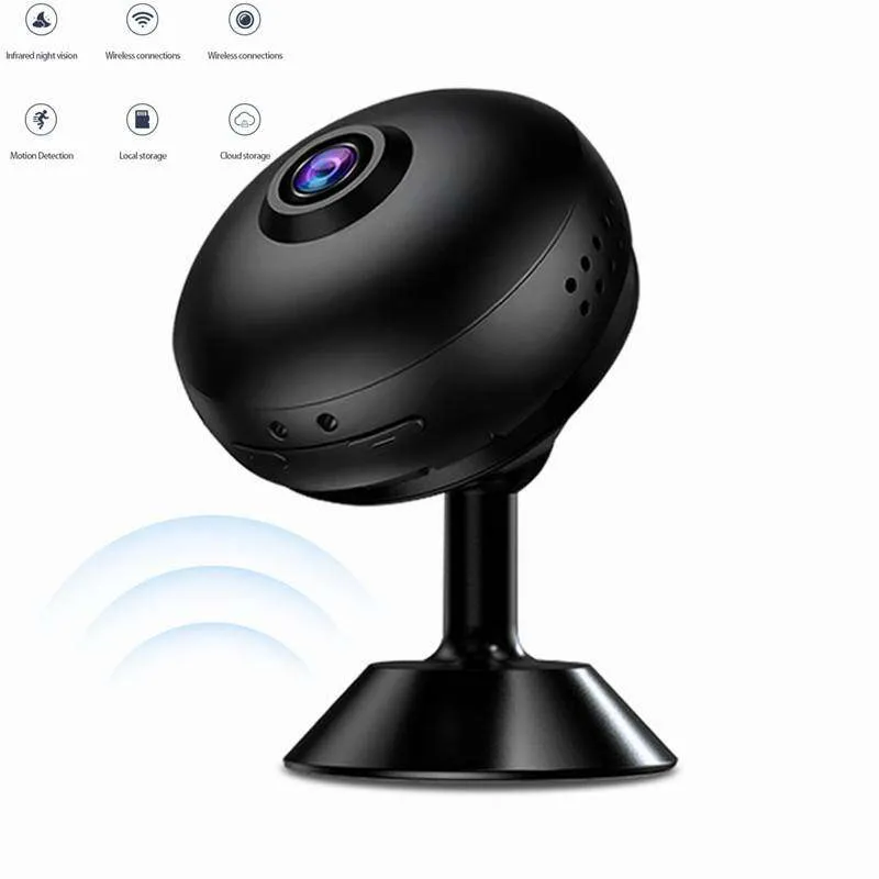 H6 Mini Camera WiFi Draadloze Mini Surveillance Home Security Bescherming Camcorder Indoor 1080p Nachtversie Slimme Camcorders