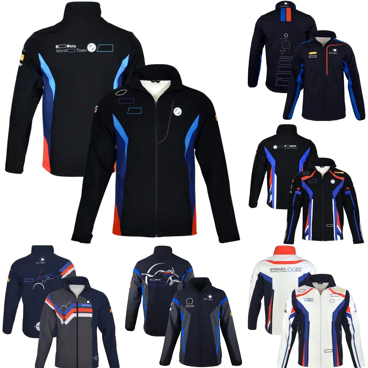 2023 nuova giacca da moto da equitazione per moto da esterno Motocross antivento giacca con cappuccio con cerniera intera giacca Softshell da uomo autunno inverno caldo