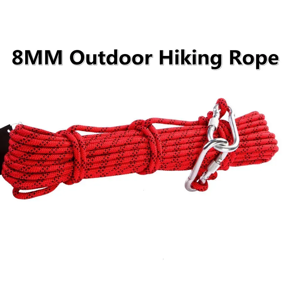High Strength Survival Paracord Hiking Accessory Tool Wear Resistant  Climbing The Rope With 8mm Diameter Available In 10m And 20m Lengths  Outdoor Clim Climber The Ropes 231101 From Diao09, $23.42
