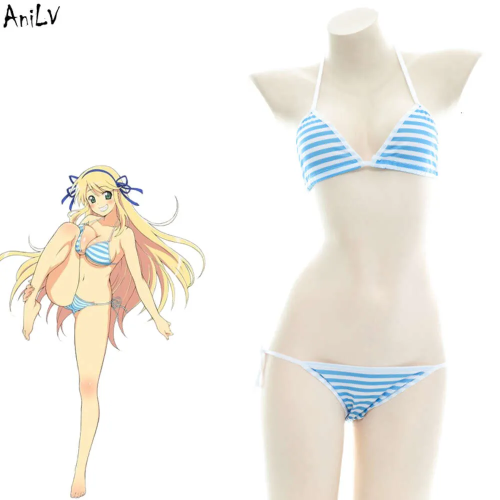 Ani Japanse Anime Senran Kagura SHINOVI VERSUS Bikini Badpak Kostuum Zomer Strand Student Meisje Badmode Uniform Cosplay cosplay