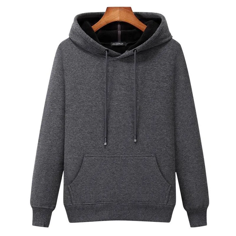 Heren Hoodies Sweatshirts herfst winter fleece mannen plus maat buste 130 cm 3xl 4xl 5xl 6xl 7xl katoen zwart rood grijs 8 kleurmen's