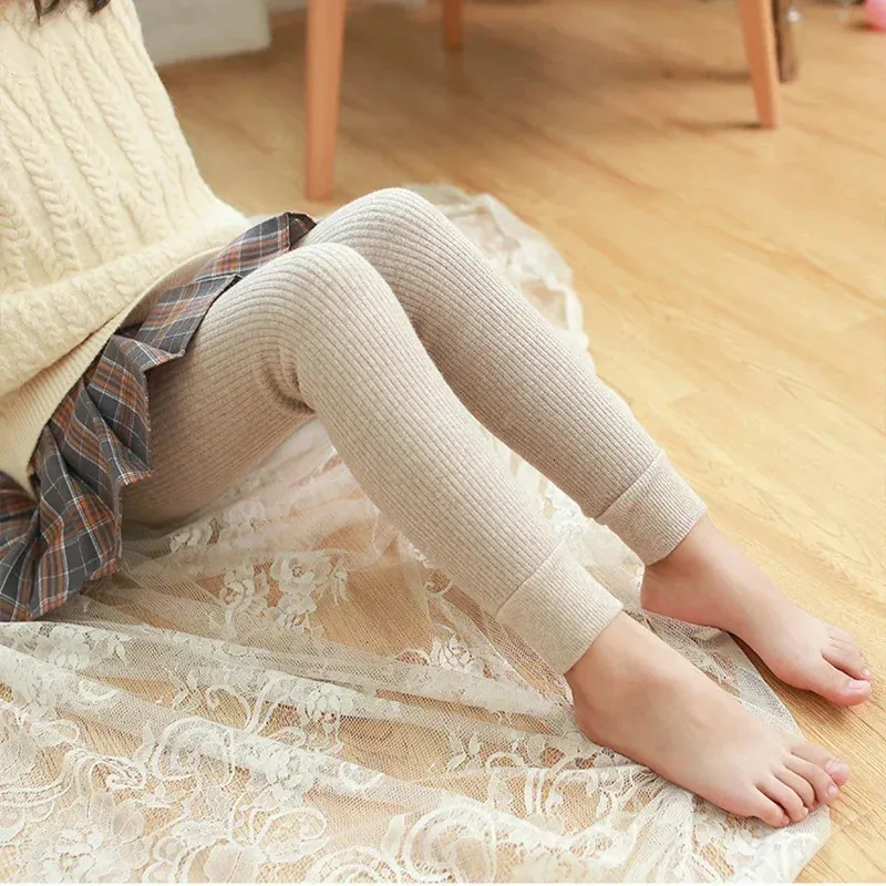 URMAGIC Girls Fleece Lined Leggings Warm Winter Leggings for Girl Fleece  Pants in 3-13 Years Winter Leggings - Walmart.com