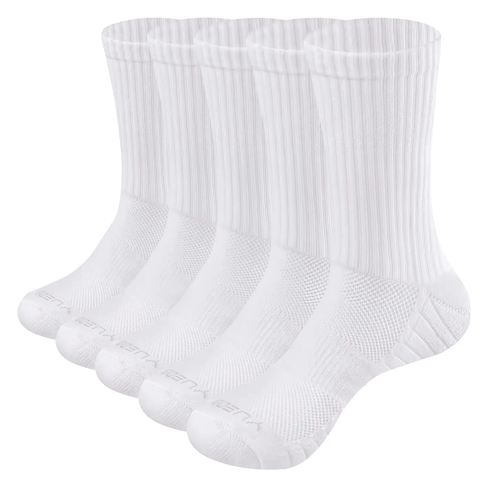 Sports Socks YUEDGE Women Socks White Black Warm Cotton Cushion Cycling Running Training Hiking Athletic Sports Crew Socks Size 36-43 EU 231101