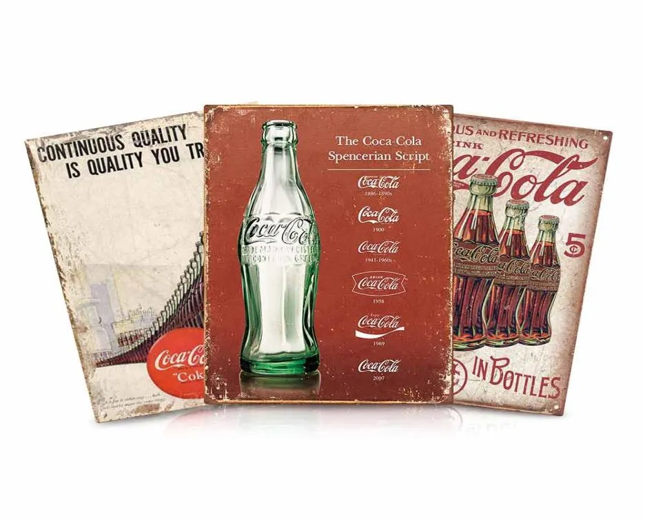 Peinture Cola Vintage signes en étain Letreros Plaque métallique homme grotte Bar décor mural 20X30 cm livraison à temps 2215006